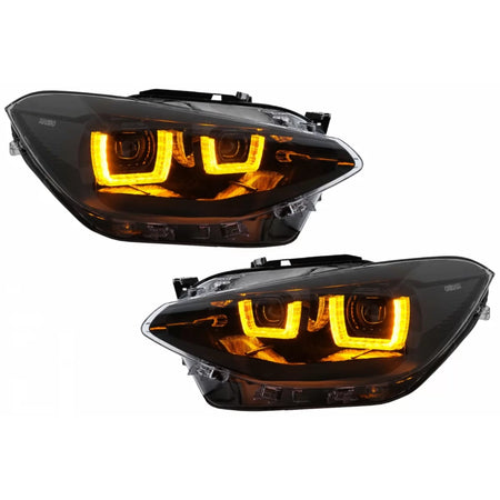 Fari Full LED Anteriori con Indicatori Dinamici BMW Serie 1 F20 2011-2015