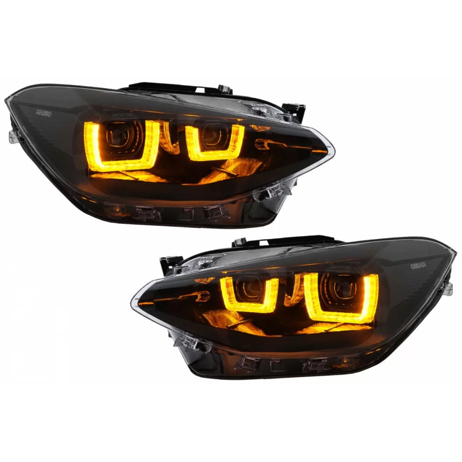 Fari Full LED Anteriori con Indicatori Dinamici BMW Serie 1 F20 2011-2015