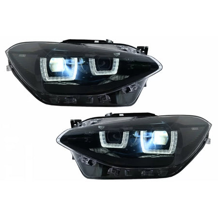 Fari Full LED Anteriori con Indicatori Dinamici BMW Serie 1 F20 2011-2015