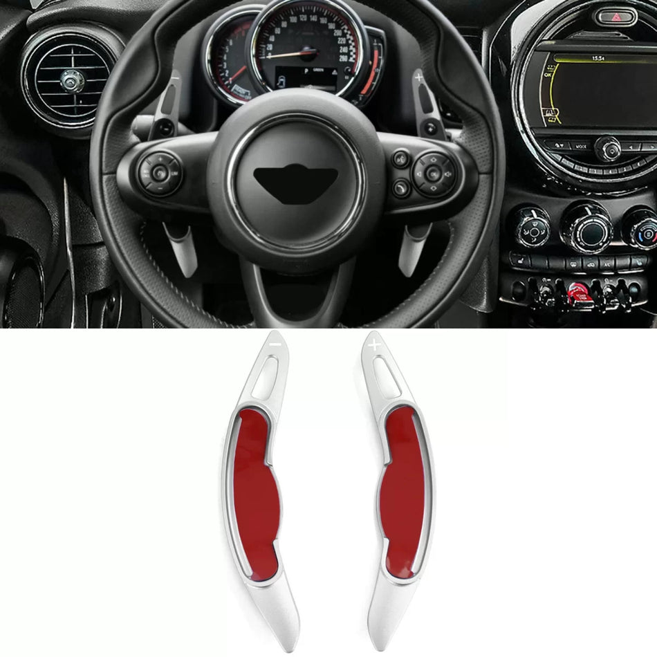 Prolunghe Leve Cambio Alluminio Argento per Mini Clubman F54 Countryman F60