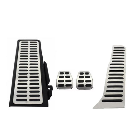 Pedali in Alluminio con Poggiapiede per Volkswagen Golf 5, 6, Scirocco, Sharan