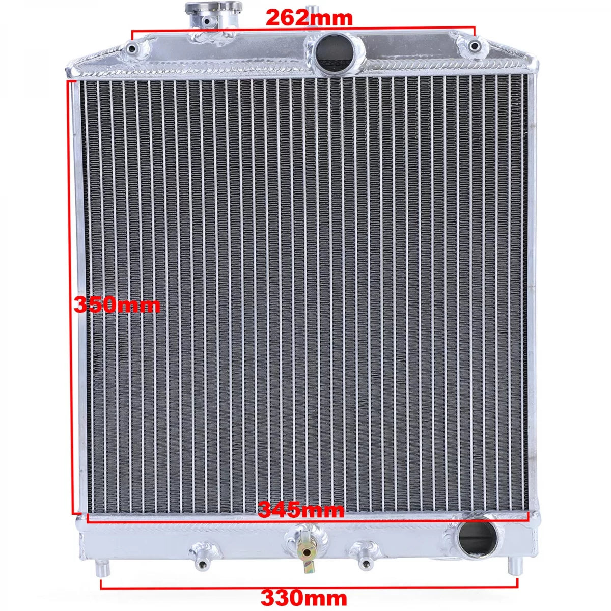 Radiatore Acqua in Alluminio Anteriore per Honda Civic Ej Eg Eh Ek 1991-2000