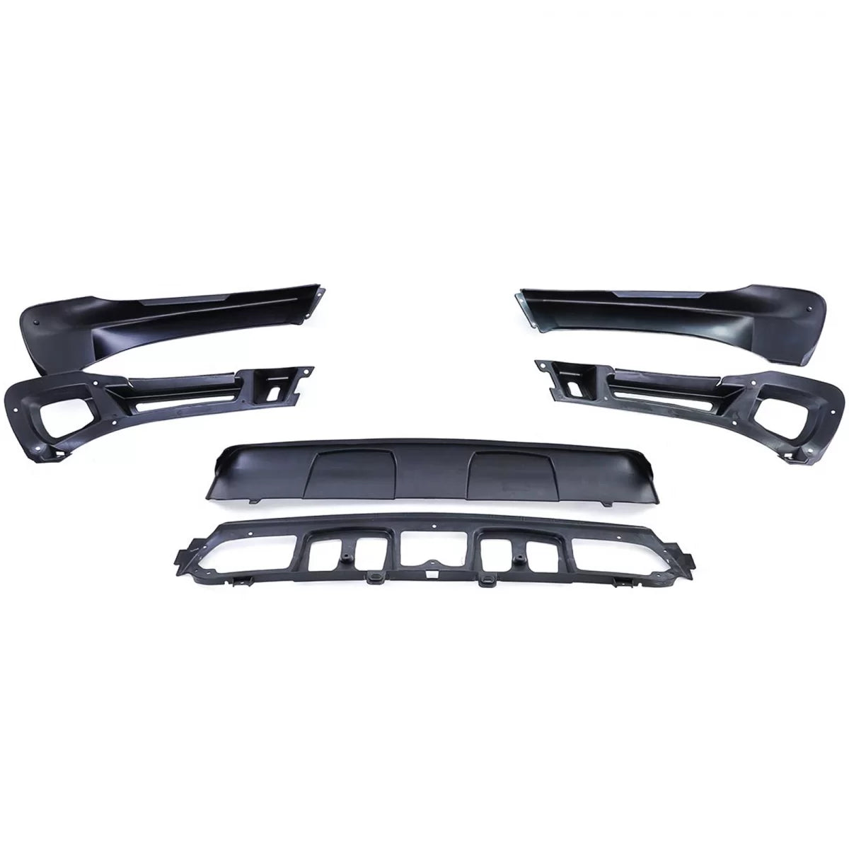 Body Kit Anteriore Posteriore Nero Lucido per BMW X5 E70 07-10