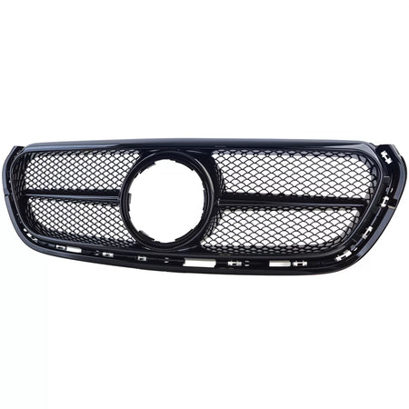 Griglia Radiatore Lucida Nera per Mercedes Classe X W470 2017-2020
