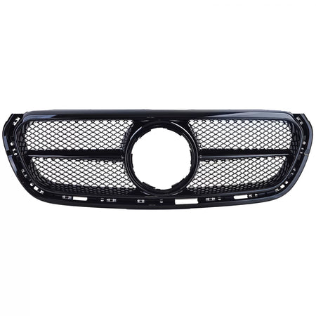 Griglia Radiatore Lucida Nera per Mercedes Classe X W470 2017-2020