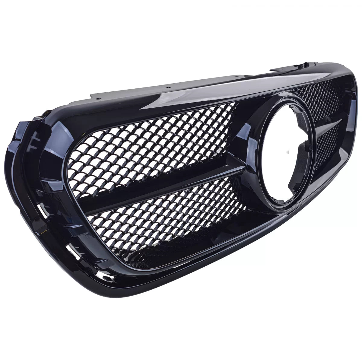 Griglia Radiatore Lucida Nera per Mercedes Classe X W470 2017-2020