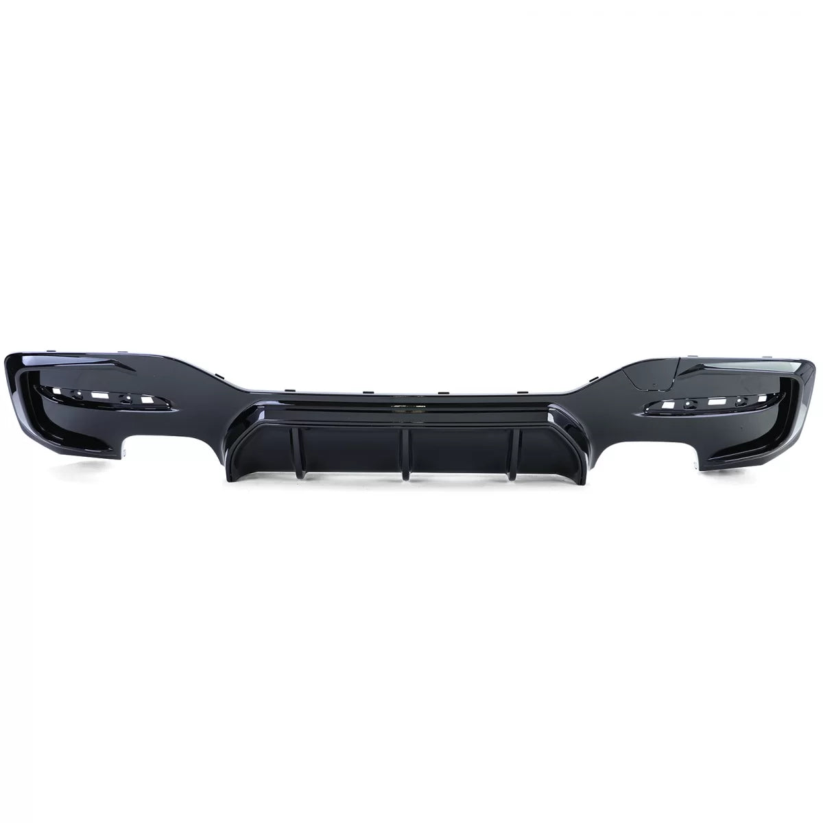 Diffusore Posteriore Duplex 4 Scarichi per BMW Serie 1 F20 M135 M140 15-19
