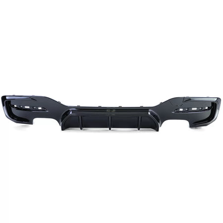 Diffusore Posteriore Duplex 4 Scarichi per BMW Serie 1 F20 M135 M140 15-19