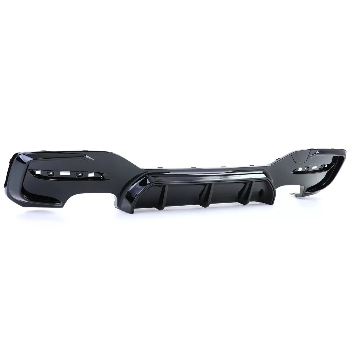 Diffusore Posteriore Duplex 4 Scarichi per BMW Serie 1 F20 M135 M140 15-19