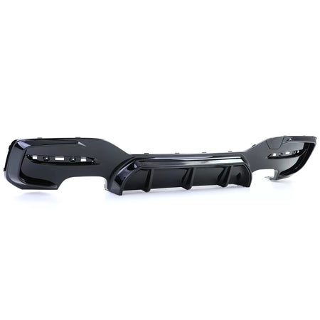 Diffusore Posteriore Duplex 4 Scarichi per BMW Serie 1 F20 M135 M140 15-19