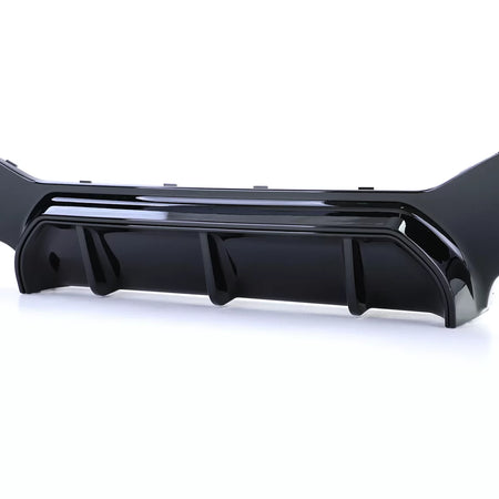 Diffusore Posteriore Duplex 4 Scarichi per BMW Serie 1 F20 M135 M140 15-19