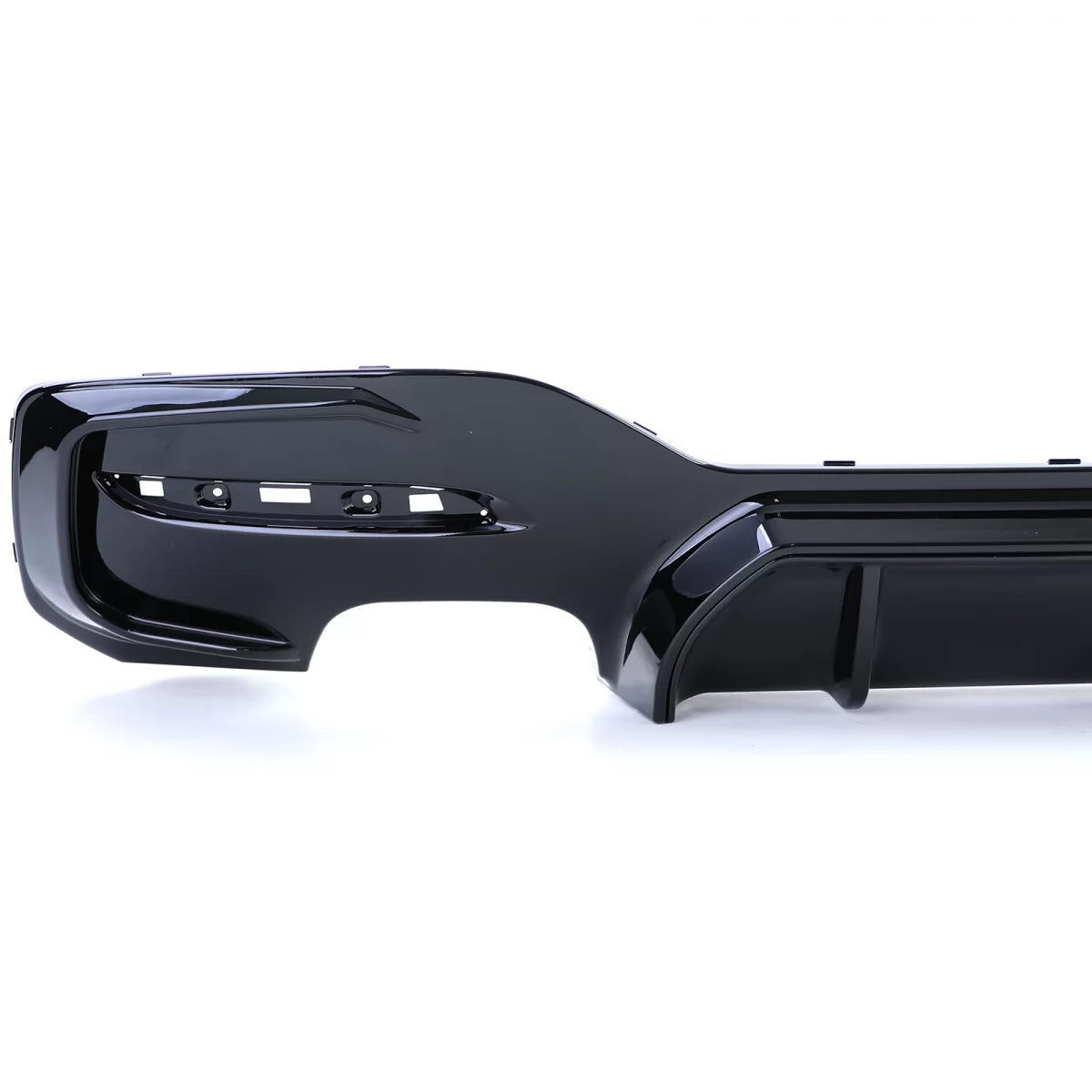 Diffusore Posteriore Duplex 4 Scarichi per BMW Serie 1 F20 M135 M140 15-19