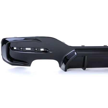 Diffusore Posteriore Duplex 4 Scarichi per BMW Serie 1 F20 M135 M140 15-19