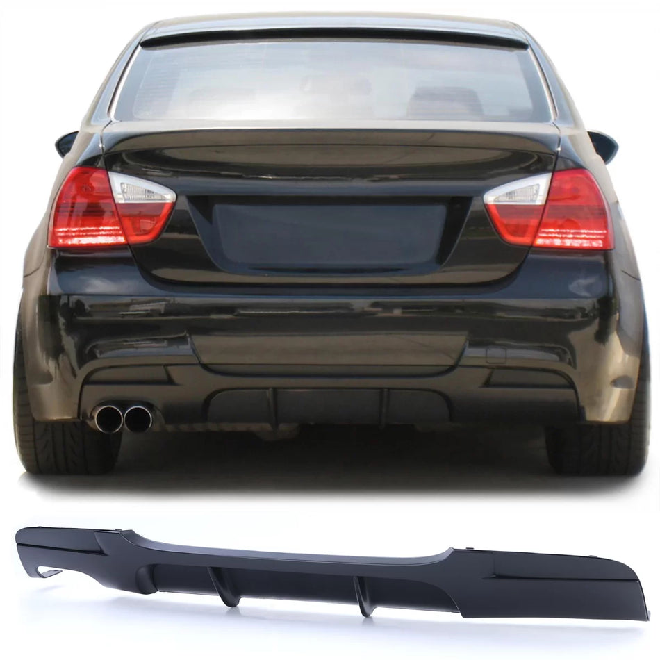 Diffusore Posteriore Opaco per BMW E90 E91 316 318 320 323 325 328 330