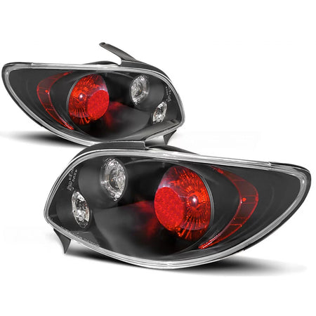 Fanale Posteriore Destro Nero per Peugeot 206 dal 10 98
