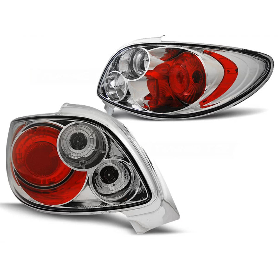 Fanale Anteriore Destro Cromato per Peugeot 206 Cc 10.98