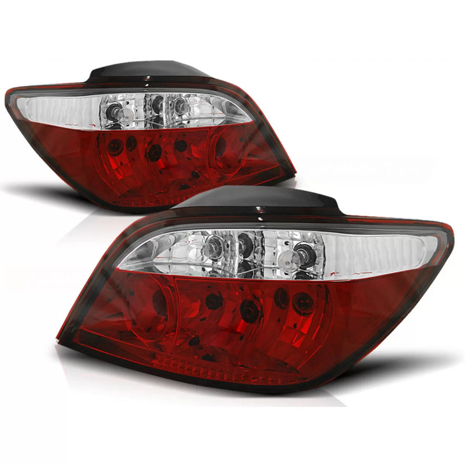 Fanale Posteriore Rosso Bianco per Peugeot 307 04.01-07