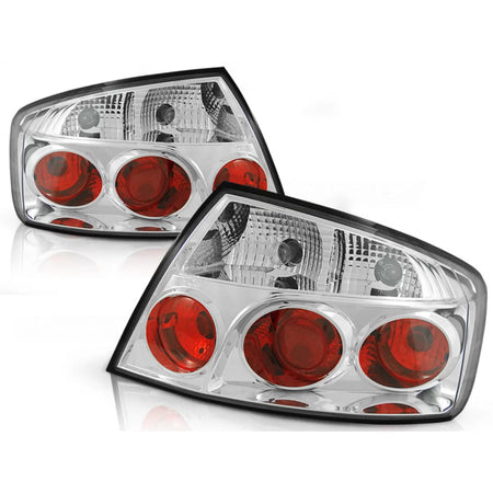 Fanale Anteriore Destro Cromato per Peugeot 407 Berlina 05.04