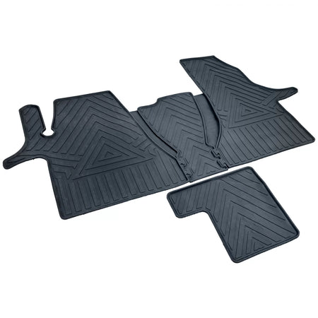 Set Tappetini in Gomma Premium, 6 Pezzi, Anteriori + Posteriori per Volkswagen