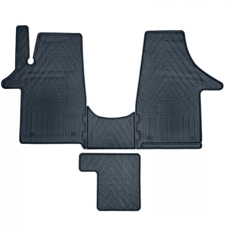 Set Tappetini in Gomma Premium 6 Pezzi per Volkswagen Bus T5 T6 2003-2019