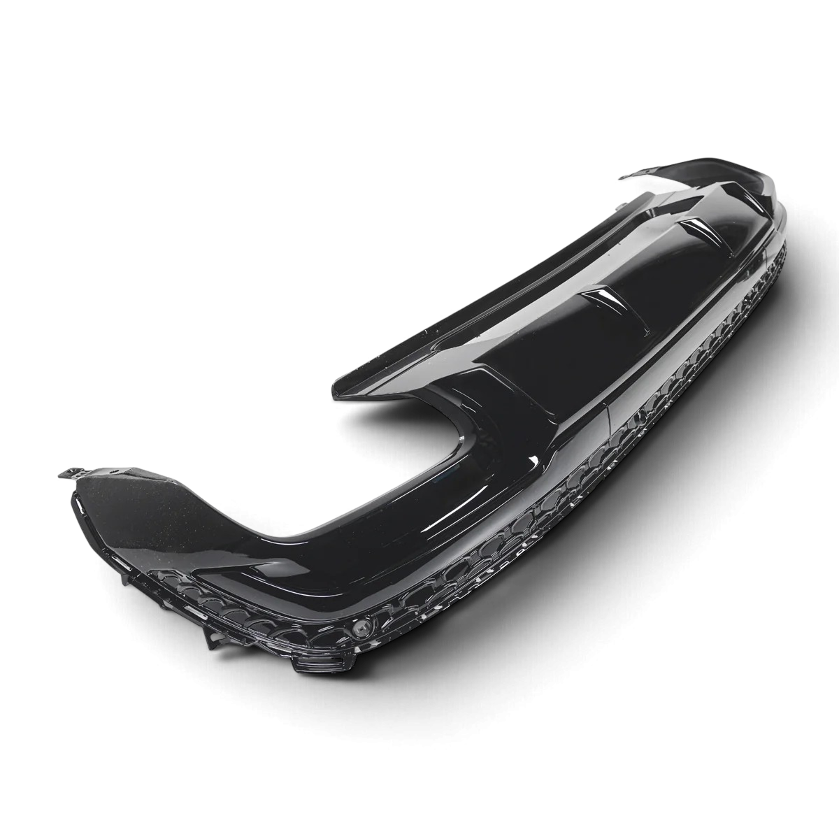 Diffusore Posteriore con Terminali di Scarico 2X2 Nero per Audi Q7 4M 2024-2026