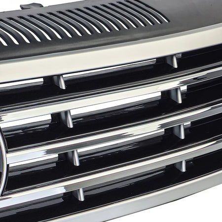 Griglia Anteriore Nero Cromato per Volkswagen Passat Cc 2012-2017