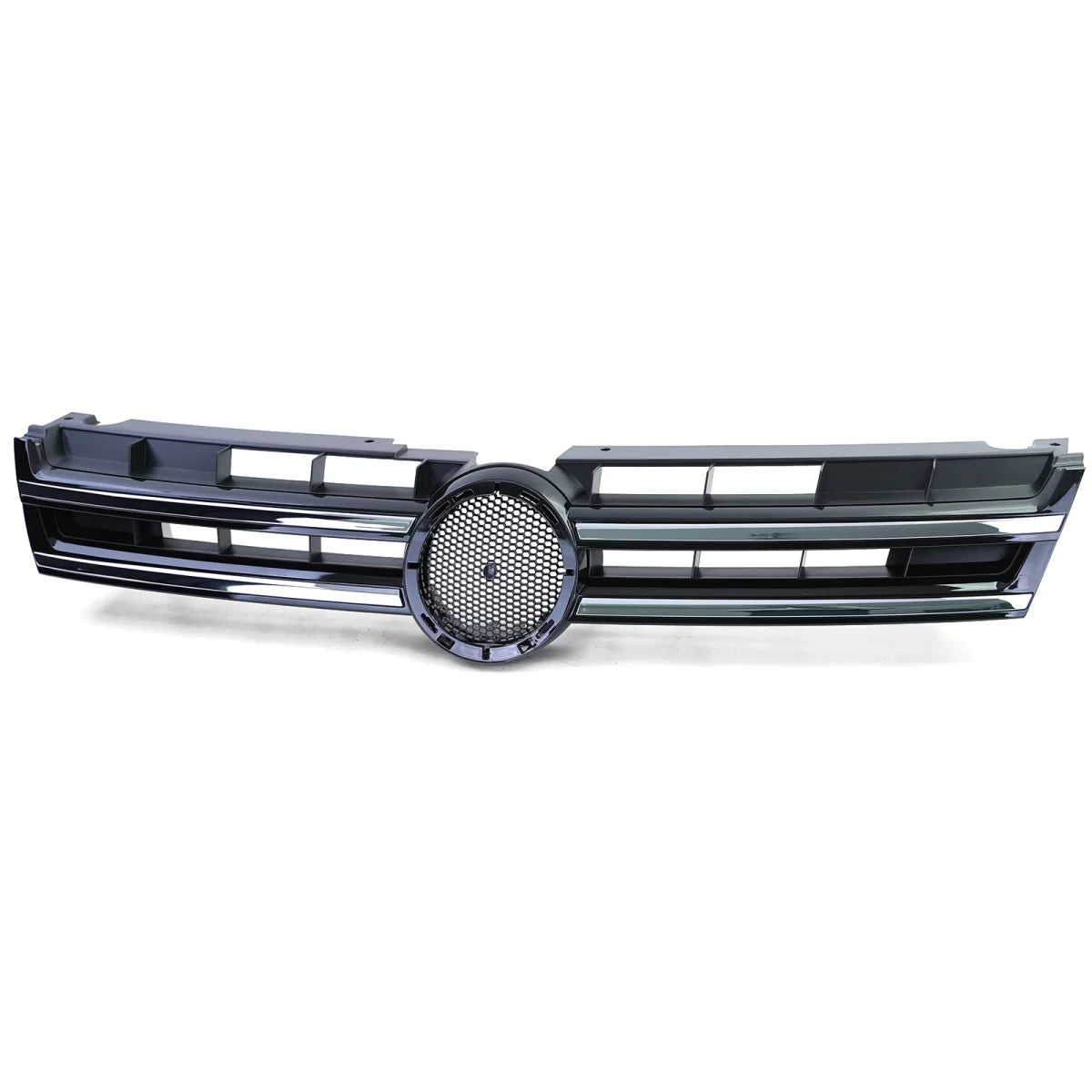 Griglia Anteriore Nero Cromato per Volkswagen Touareg 2 7P Pre-facelift 10-14