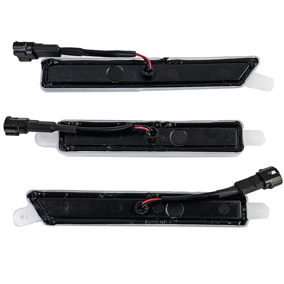 Griglia Anteriore Nera Doppia Barra con LED per Ford Ranger T8 19-23 2.0 Tdci