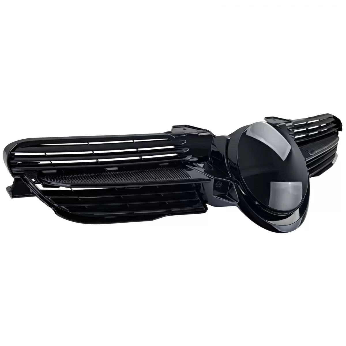 Griglia Anteriore Nera Lucida per Mercedes SLK R171 2004-2007 Pre-facelift