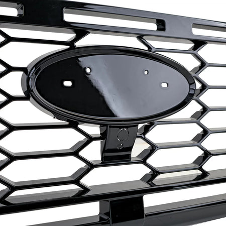 Griglia Anteriore Nera Lucida per Ford Tourneo Transit Custom dal 2023