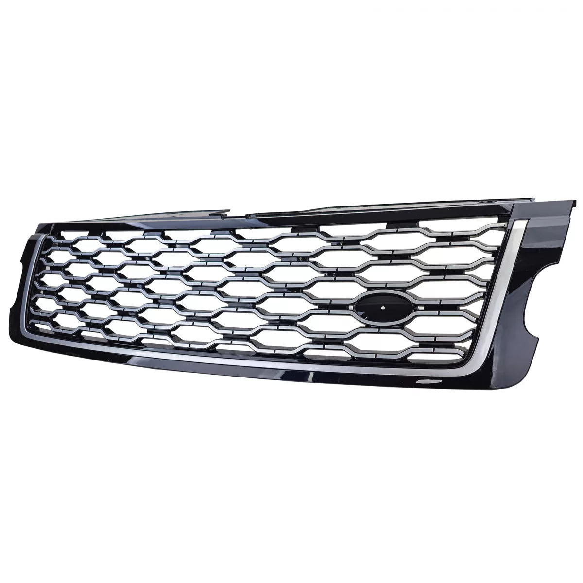 Griglia Anteriore Nera Argento per Range Rover Vogue L405 2018-2022