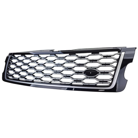 Griglia Anteriore Nera Argento per Range Rover Vogue L405 2018-2022