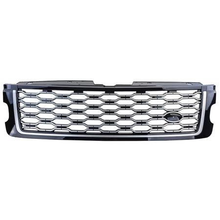 Griglia Anteriore Nera Argento per Range Rover Vogue L405 2018-2022