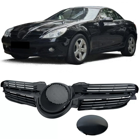 Griglia Radiatore Anteriore per Mercedes SLK R171 2004-2007 Pre-facelift