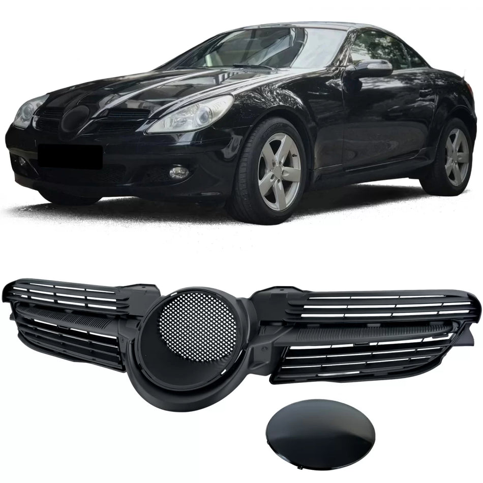 Griglia Radiatore Anteriore per Mercedes SLK R171 2004-2007 Pre-facelift