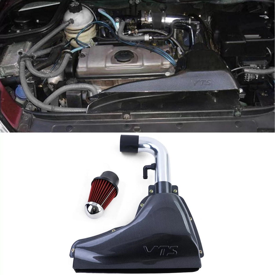 Presa Aria Ram Air Effetto Carbonio con Filtro Sportivo per Citroën Saxo 96-04