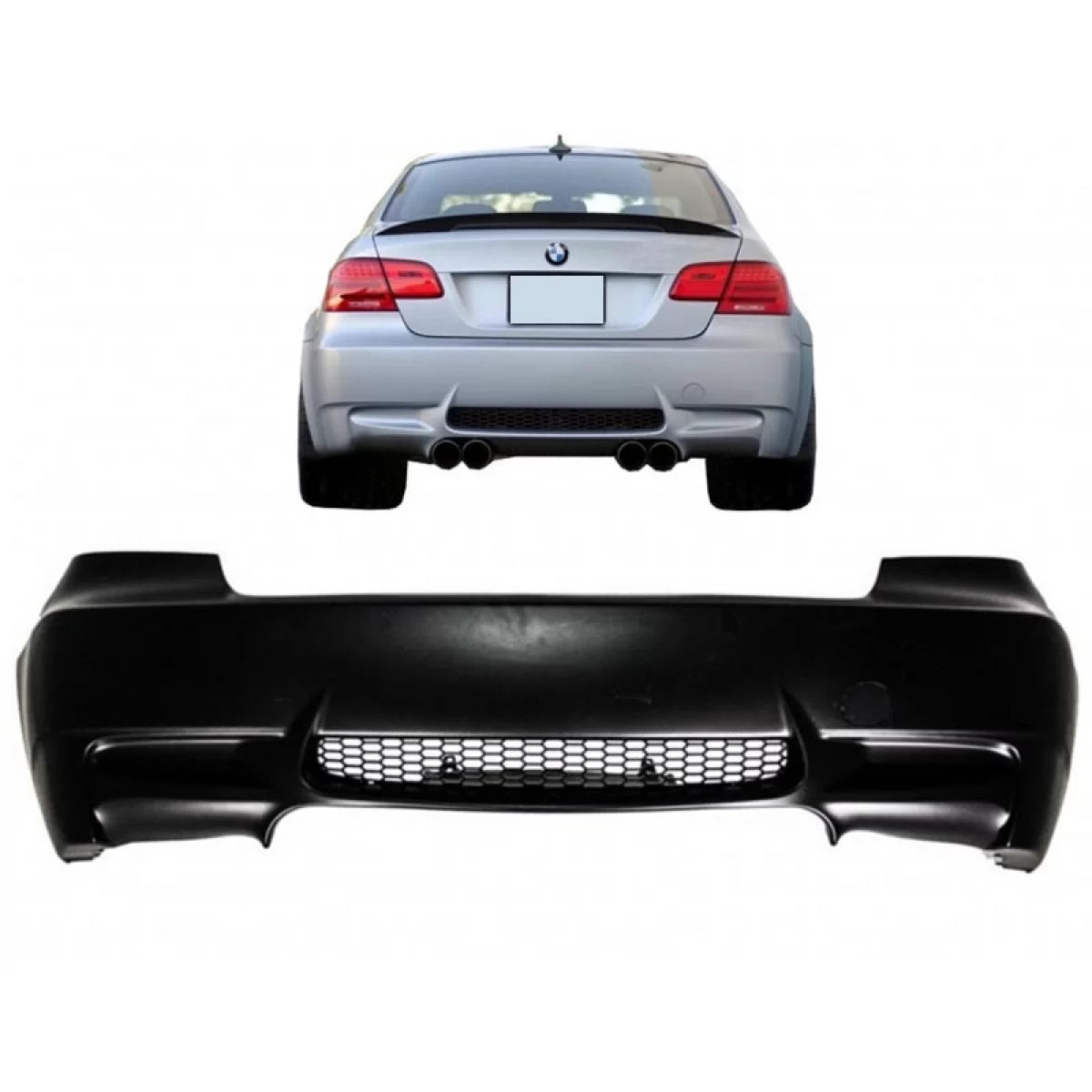 Paraurti Posteriore M3 Look per BMW 3 E92 E93 06-14
