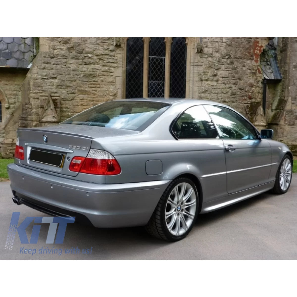 Paraurti Posteriore M-technik Ii per BMW Serie 3 E46 Coupe Cabrio 1998-2004