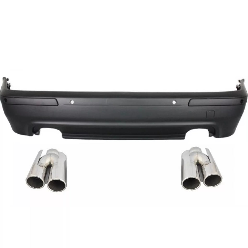 Paraurti Posteriore Doppio Scarico M5 con PDC e Terminali BMW Serie 5 E39