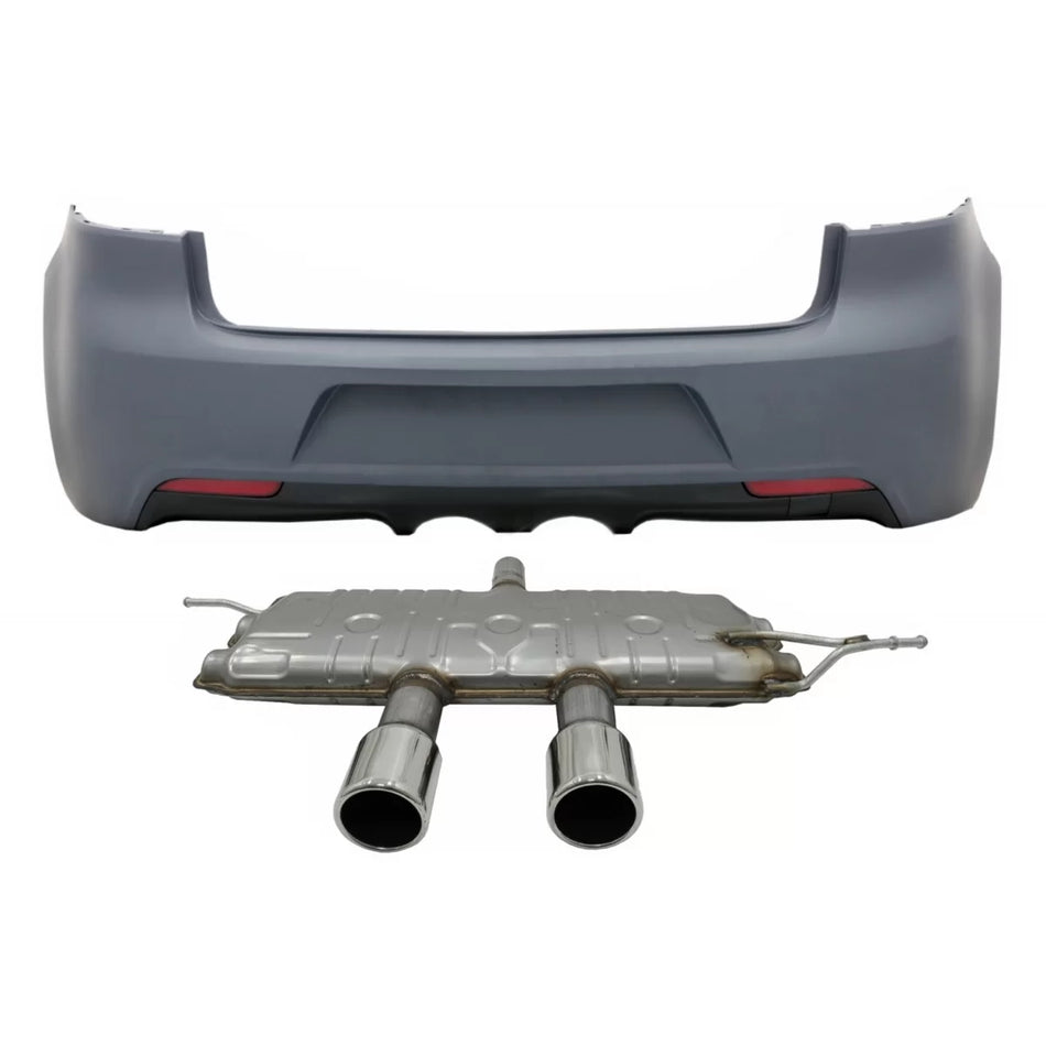 Paraurti Posteriore con Scarico Completo R20 per Volkswagen Golf Vi 6 2008-2013