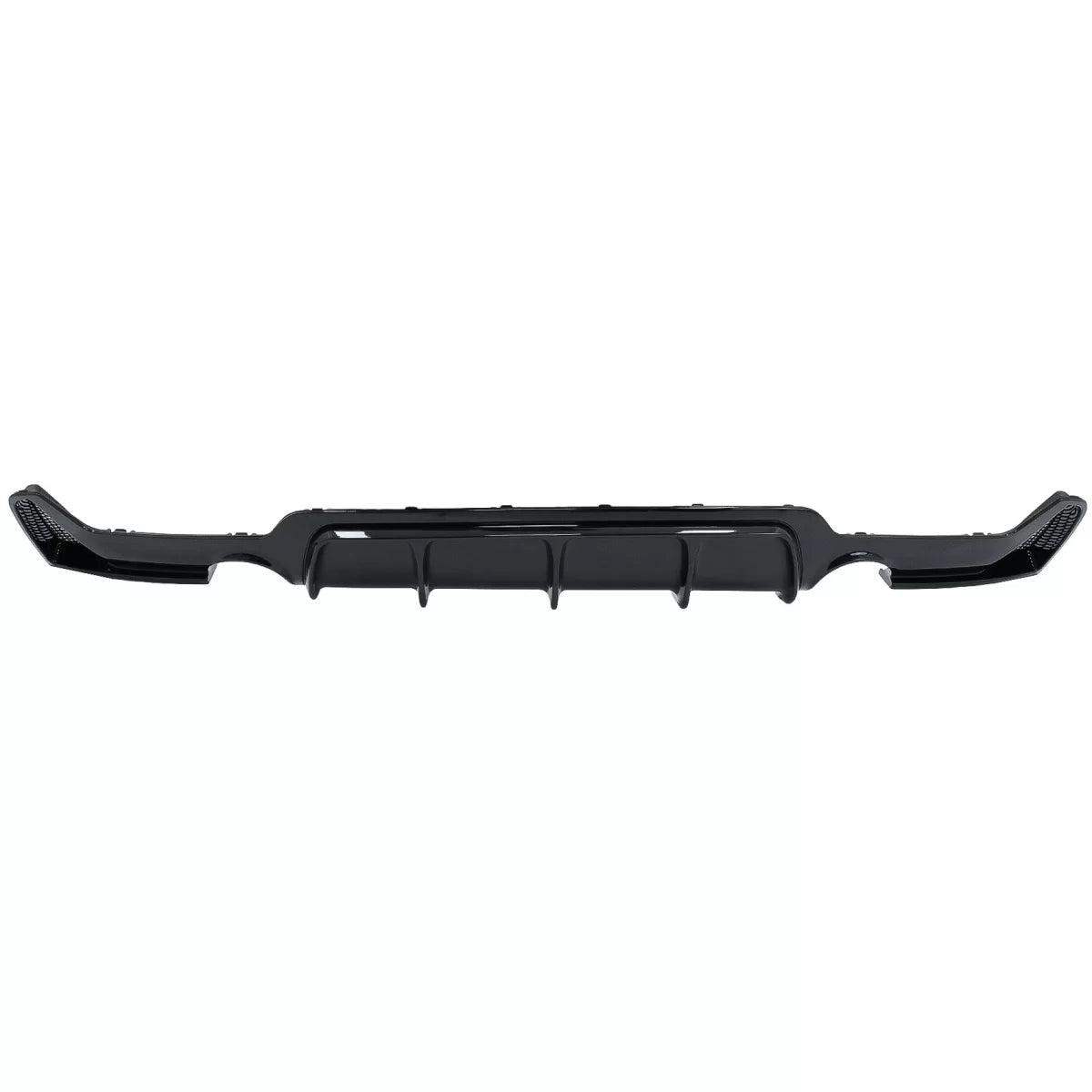 Diffusore Paraurti Posteriore Piano Nero per BMW Serie 4 F32 F33 F36 2013-2019
