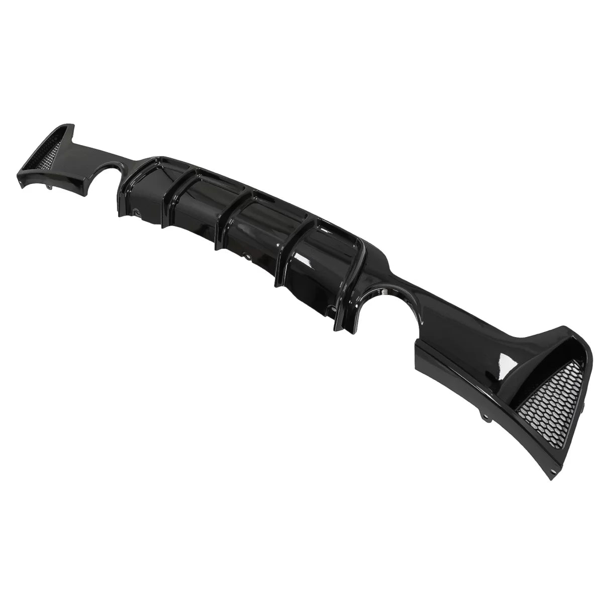 Diffusore Paraurti Posteriore Piano Nero per BMW Serie 4 F32 F33 F36 2013-2019