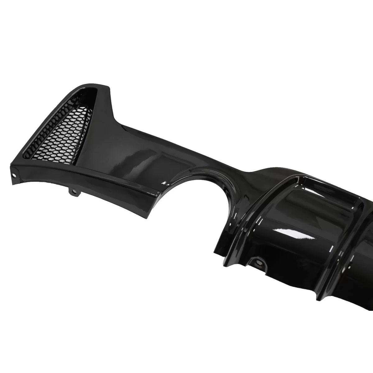 Diffusore Paraurti Posteriore Piano Nero per BMW Serie 4 F32 F33 F36 2013-2019