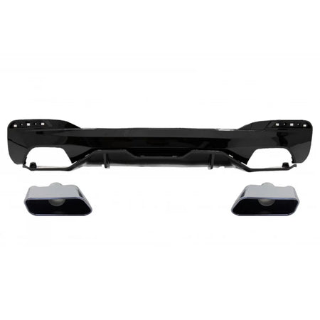 Diffusore Paraurti Posteriore con Terminali Scarico BMW Serie 5 G30 G31 2017+