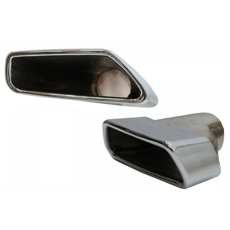 Diffusore Paraurti Posteriore con Terminali Scarico e Spoiler Baule per BMW