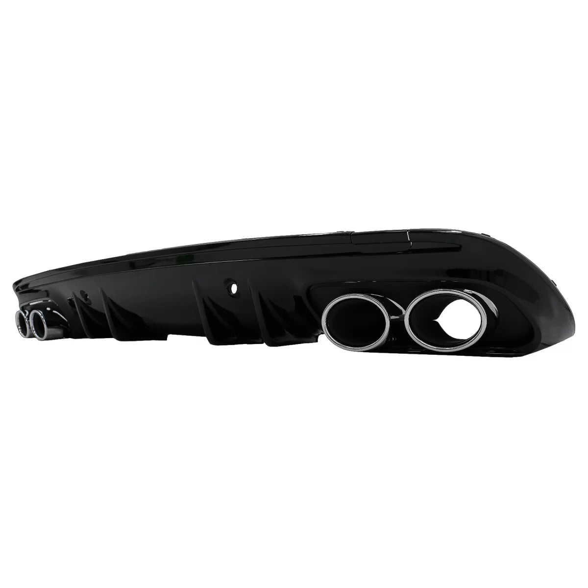 Paraurti Posteriore Diffusore con Terminali Scarico per Mercedes Classe C W205