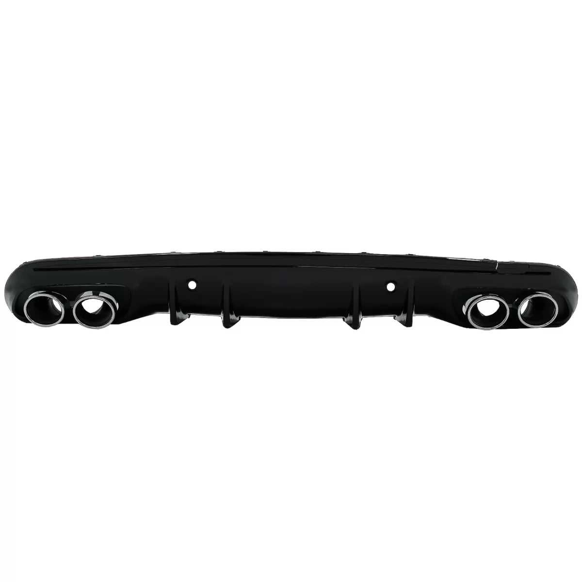 Paraurti Posteriore Diffusore con Terminali Scarico per Mercedes Classe C W205