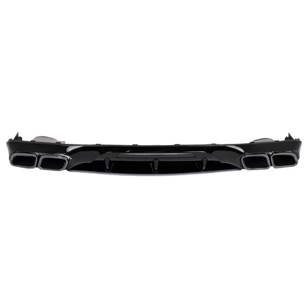 Paraurti Posteriore Diffusore con Terminali Scarico per Mercedes CLS W218