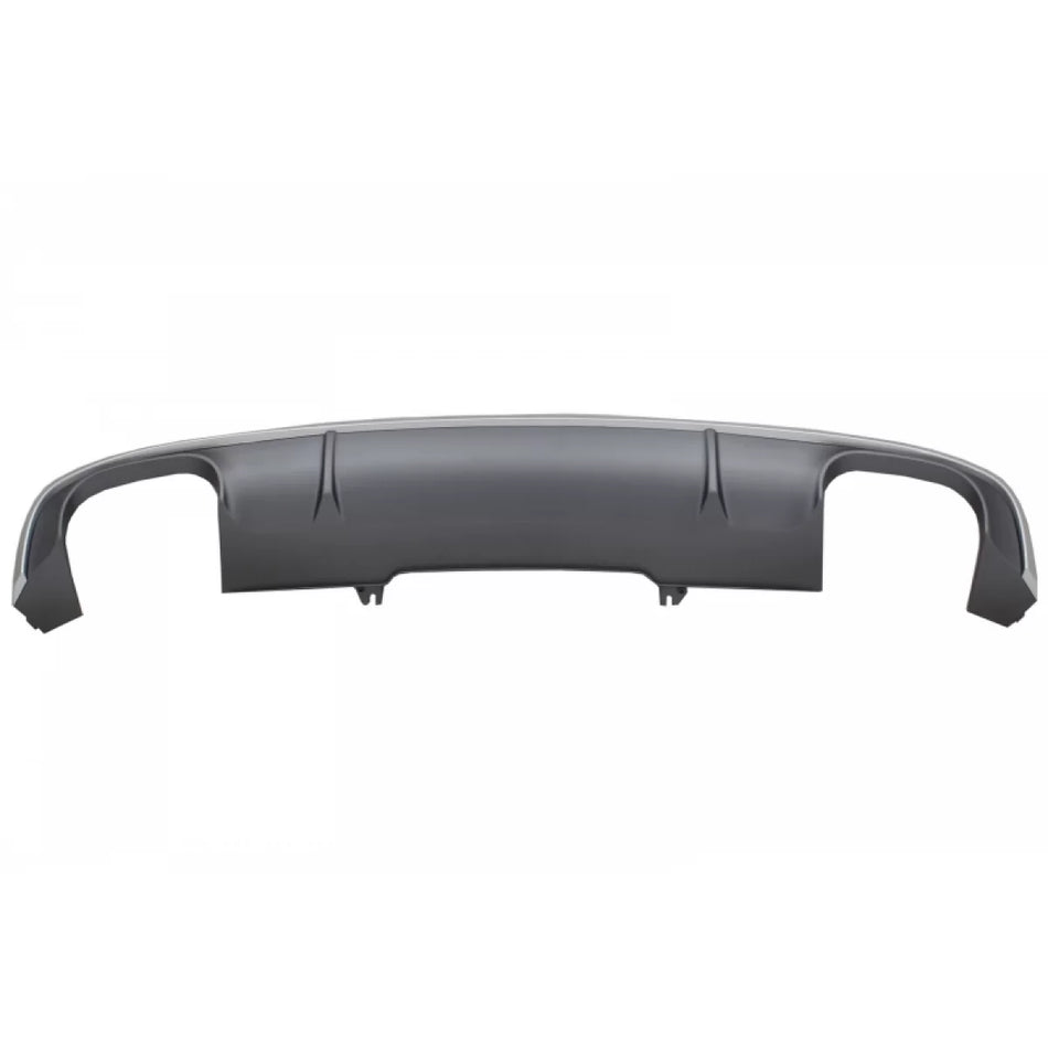 Diffusore Paraurti Posteriore con Terminali Scarico Audi A4 8W 2016-2018 S-line