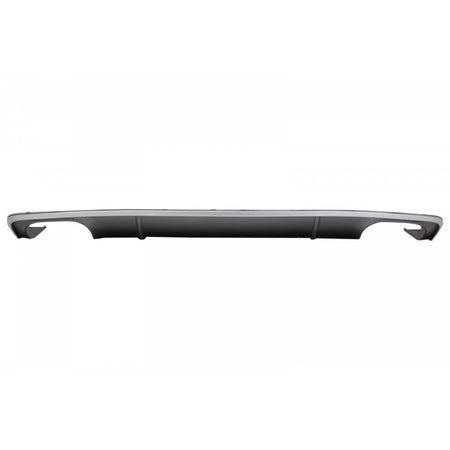 Diffusore Paraurti Posteriore con Terminali Scarico Audi A4 8W 2016-2018 S-line